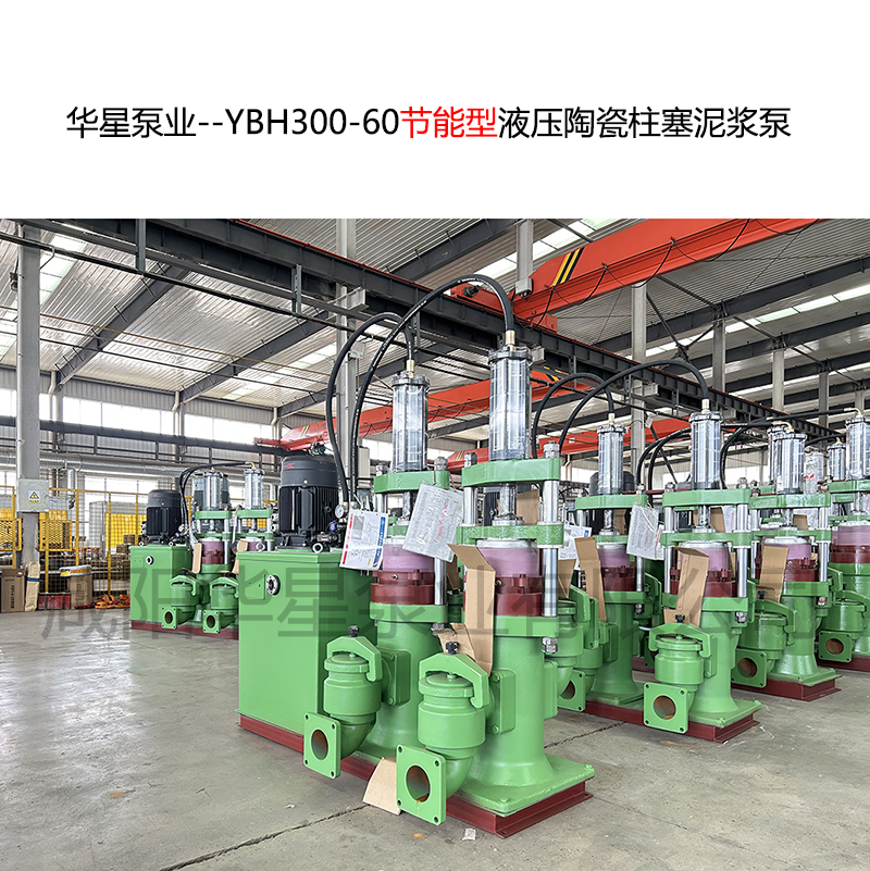 洗沙厂使用华星YBH300-60泥浆柱塞泵现场视频