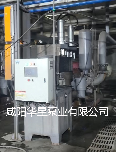 新疆洗煤厂使用YBH500柱塞泥浆泵现场