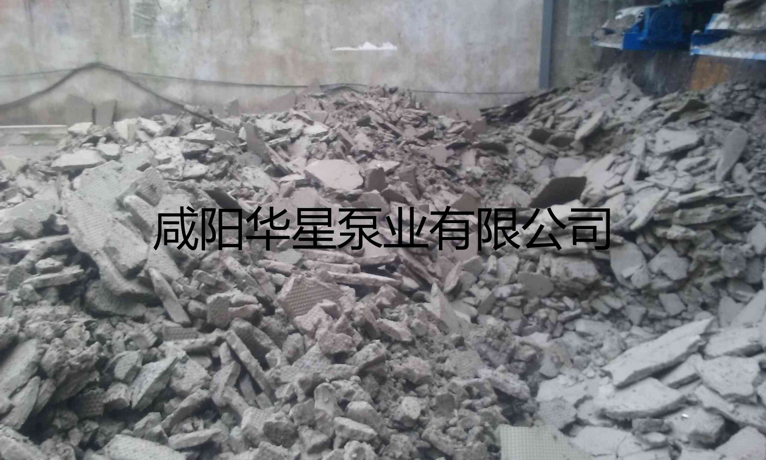 华星陶瓷柱塞泵打桩污泥使用现场-04