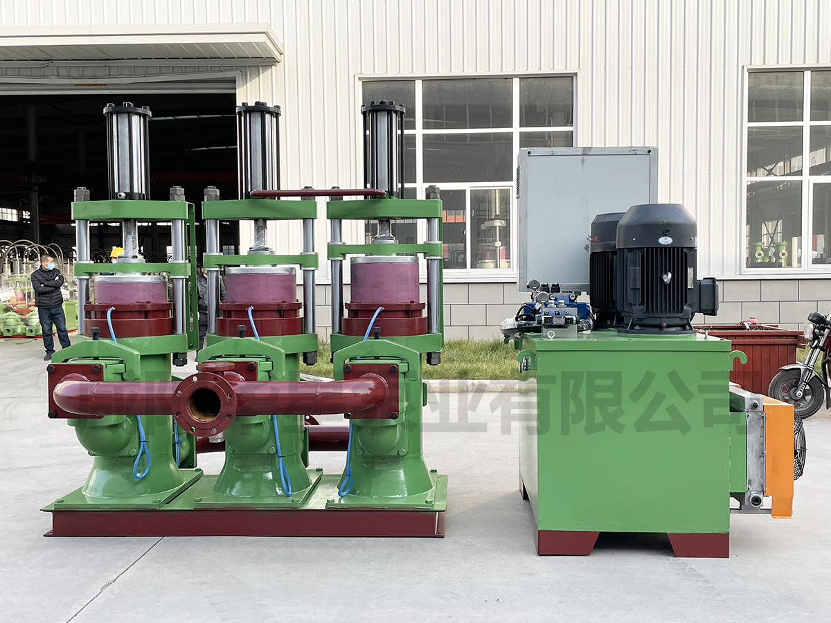 液压柱塞泥浆泵9