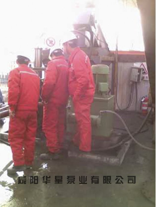 华星柱塞泥浆泵油田项目工程
