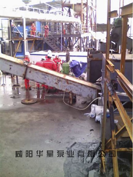 华星柱塞泥浆泵油田项目工程